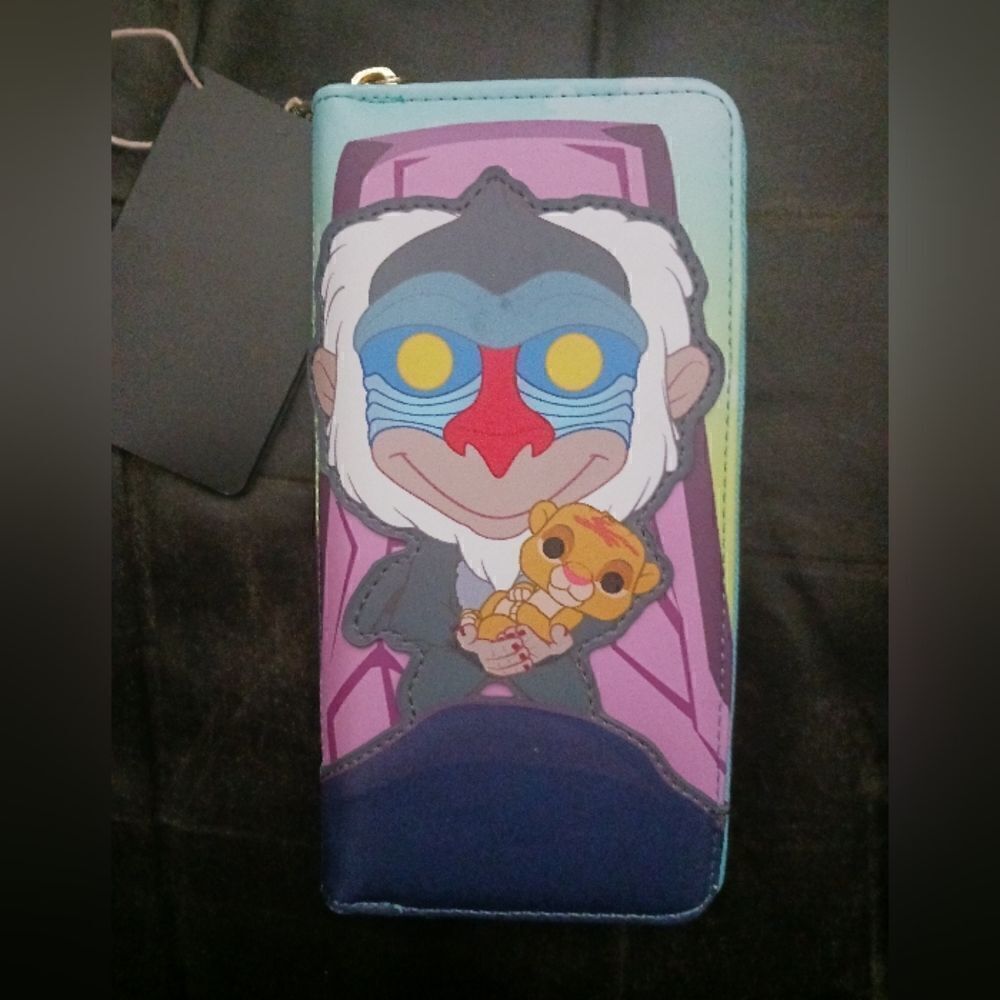 Loungefly POP Lion King Pride Rock Zip Around Wallet